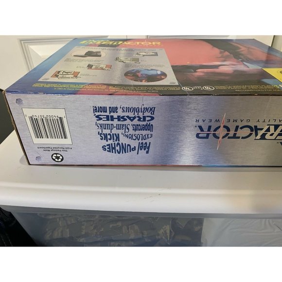 Vtg Aura‎ Interactor Virtual Reality Game Wear 1994 Sega Genesis Super Nintendo - Picture 7 of 8